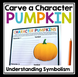 HALLOWEEN CHARACTER ASSIGNMENT FOR ANY NOVEL OR SHORT STORY: Pumpkin Carving