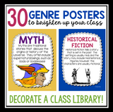 GENRES POSTERS: BACK TO SCHOOL CLASS SET UP