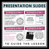 Nonfiction Reading Comprehension Article and Activities - Do Opposites Attract?
