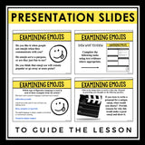 NONFICTION ARTICLE AND ACTIVITIES INFORMATIONAL TEXT: EXAMINING EMOJIS