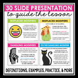 MISPLACED OR DANGLING MODIFIERS DIGITAL PRESENTATION AND ASSIGNMENTS