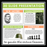 THE MONKEY'S PAW BY W.W. JACOBS PRESENTATION & ASSIGNMENTS