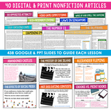 Nonfiction Article of the Week - Slides, Articles, & Activities - Digital Print