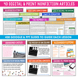 NONFICTION FULL YEAR ARTICLE OF THE WEEK PROGRAM: DIGITAL AND PRINT