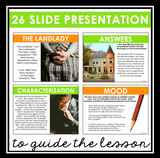 THE LANDLADY BY ROALD DAHL DIGITAL SHORT STORY RESOURCES