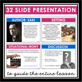 THE OPEN WINDOW BY SAKI DIGITAL SHORT STORY RESOURCES