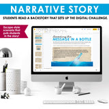 COMPARE AND CONTRAST DIGITAL ACTIVITY READING ESCAPE CHALLENGE