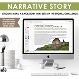 Coordinating Conjunctions Escape Room Digital Activity, Google Slides, and Quiz