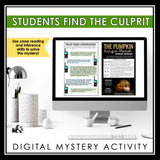 CLOSE READING DIGITAL INFERENCE MYSTERY: WHO DESTROYED THE CORN MAZE?