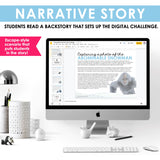 Descriptive Text Structure Slides & Digital Nonfiction Reading Escape Activity