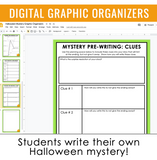 DIGITAL HALLOWEEN WRITING ACTIVITY - MYSTERY WRITING