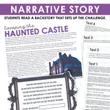 FORESHADOWING ACTIVITY INTERACTIVE READING CHALLENGE ESCAPE
