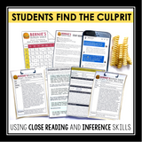 CLOSE READING INFERENCE MYSTERY: WHO'S BEEN EATING ALL THE FRIES AT THE RESTAURANT?