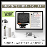 GROUNDHOG DAY CLOSE READING DIGITAL MYSTERY: WHO KIDNAPPED THE GROUNDHOG?