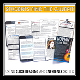 CLOSE READING INFERENCE MYSTERY: WHO STOLE THE GUITAR?