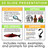 HALLOWEEN WRITING ACTIVITY: MYSTERY WRITING