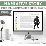 Misplaced Modifiers Escape Room Digital Grammar Activity, Google Slides, & Quiz