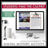 CLOSE READING DIGITAL INFERENCE MYSTERY: WHO STOLE THE BOWLING BALL?