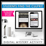 New Year's Close Reading Digital Mystery Inference Activity - Fireworks Surprise