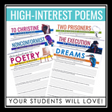 Poetry Analysis Assignments - Poetry Analysis Questions, Answer Keys, and Slides