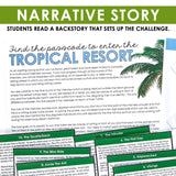 POINT OF VIEW ACTIVITY INTERACTIVE READING CHALLENGE ESCAPE