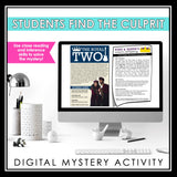 CLOSE READING DIGITAL INFERENCE MYSTERY: WHO STOLE THE PROM KING AND QUEEN'S CROWNS?