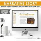 READING COMPREHENSION DIGITAL ACTIVITY READING ESCAPE CHALLENGE