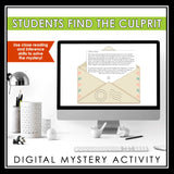 CLOSE READING DIGITAL INFERENCE MYSTERY: WHO PUT THE SNAKE IN THE SUMMER CAMP BED?