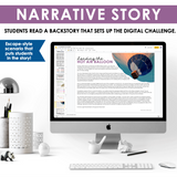 Subject Verb Agreement Grammar Escape Room Digital Activity, Slides, & Quiz