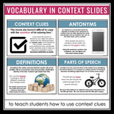 The Outsiders Vocabulary Booklet, Presentation, and Answer Key with Definitions