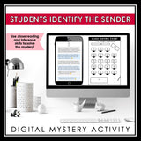 VALENTINE'S CLOSE READING DIGITAL INFERENCE MYSTERY: WHO IS THE SECRET ADMIRER?