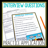 INTERVIEWS PRESENTATION, CAREER JOB APPLICATION ACTIVITY