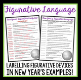 NEW YEARS: FIGURATIVE LANGUAGE