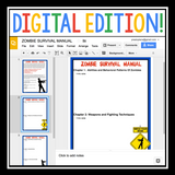DIGITAL ZOMBIE HALLOWEEN WRITING ASSIGNMENT PAPERLESS DIGITAL GOOGLE