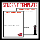 HALLOWEEN WRITING ASSIGNMENT: VAMPIRE SURVIVAL MANUAL