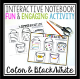 END OF THE YEAR ACTIVITY: SUMMER BUCKET LIST INTERACTIVE NOTEBOOK