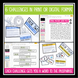 BACK TO SCHOOL ESCAPE ROOM ZOMBIE TEACHER PRINT AND DIGITAL BUNDLE