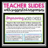 DIGITAL WORD CHOICE BELL RINGERS : IMPROVE VOCABULARY
