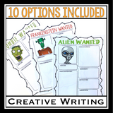 HALLOWEEN WRITING ACTIVITY: WANTED POSTERS ASSIGNMENT