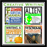 HALLOWEEN READING AND WRITING ACTIVITIES & ASSIGNMENTS