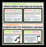 DIGITAL ENGLISH BELL RINGERS FOR GOOGLE SLIDES VOLUME 4