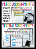 GROWTH MINDSET ACTIVITIES, POSTERS, ASSIGNMENTS, PRESENTATIONS, & HANDOUTS