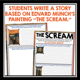 HALLOWEEN WRITING: THE SCREAM BY EDVARD MUNCH