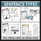 SENTENCE TYPES ESCAPE ROOM BELL RINGERS (SIMPLE, COMPOUND, COMPLEX, & CC)