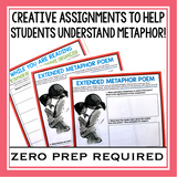 METAPHOR ACTIVITIES, ASSIGNMENTS, TASK CARDS, & MORE!