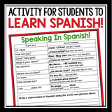 CINCO DE MAYO PRESENTATION AND SPANISH SPEAKING ASSIGNMENT