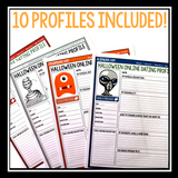 HALLOWEEN WRITING ACTIVITY: DATING PROFILES