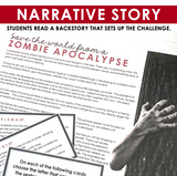 Active and Passive Voice Grammar Activity Escape Room Challenge, Slides, & Quiz