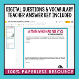 A MAN WHO HAD NO EYES BY MACKINLAY KANTOR DIGITAL SHORT STORY RESOURCES