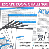 Argument Writing Introduction & Argumentative Essay Escape Room Reading Activity